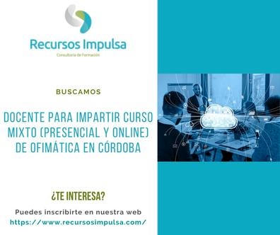 DOCENTE PARA IMPARTIR CURSO MIXTO