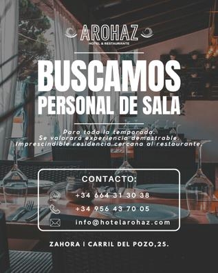 PERSONAL SALA / CAMAREROS / CAMARERAS