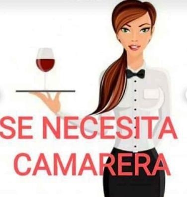 SE BUSCA CAMARERA