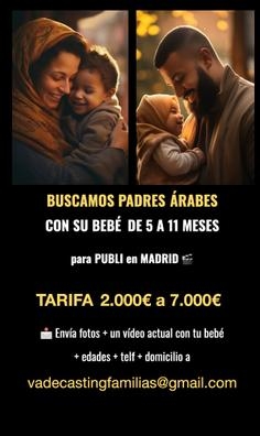 BUSCAMOS PADRES ARABES CON BEBÉ. 2.000€