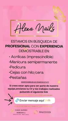 manicurista con experiencia