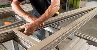 Aprendiz de carpintería de aluminio