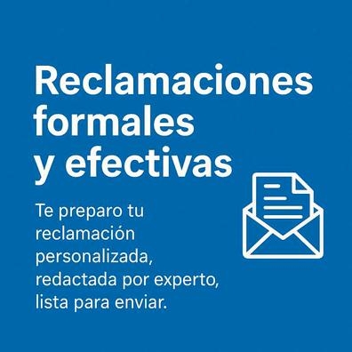 Escritos formales y reclamaciones