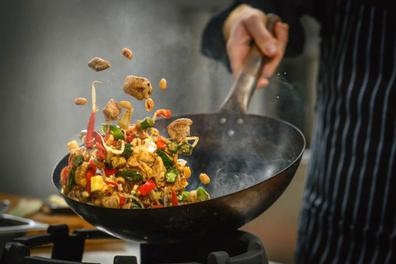 cocinero para wok