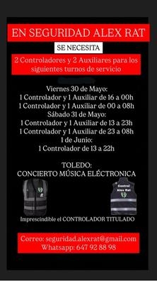 control y auxiliar