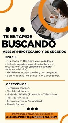 ASESOR HIPOTECARIO Y DE SEGUROS