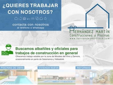 Albañiles y oficiales de construccion