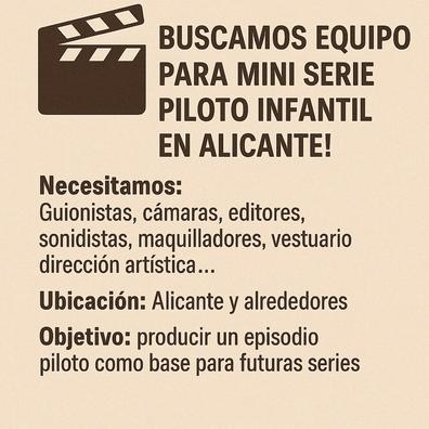 ¡Buscamos talento audiovisual en Alicant