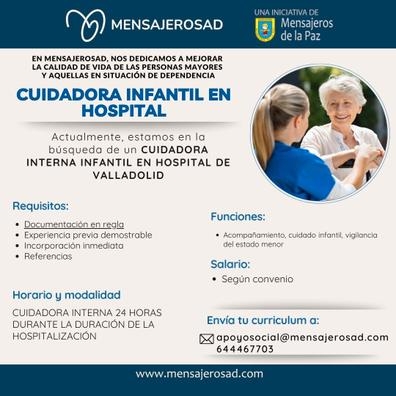 CUIDADORA INFANTIL HOSPITALARIA