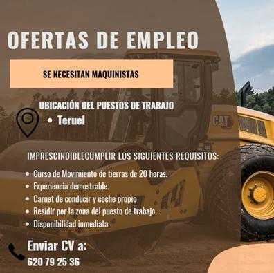 MAQUINISTA PARA TERUEL