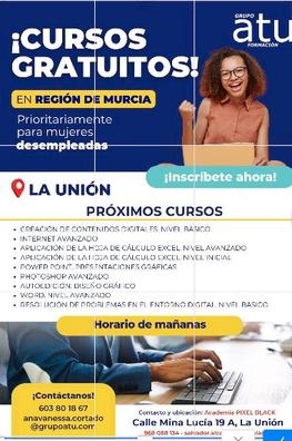 CURSOS DESEMPLEADOS SEF LA UNIÓN