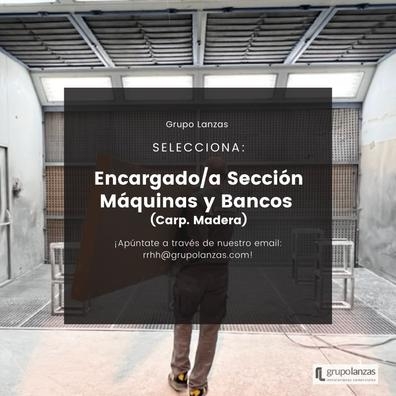 Encargado/a Sección Máquinas y Bancos