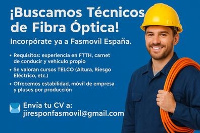 Se necesitan Técnicos de Fibra Óptica