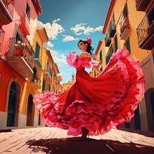 Profesora de Sevillanas