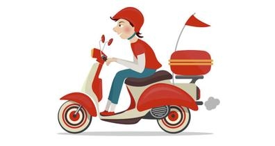 delivery para una hamburgueseria