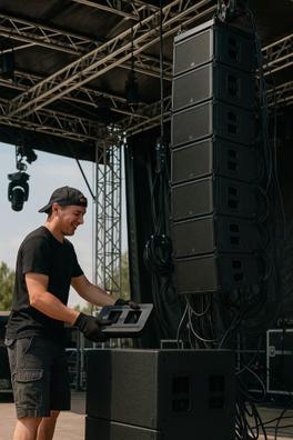 Montador, backliner y asistente técnico