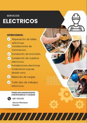 ofrezco trabajos eléctricos