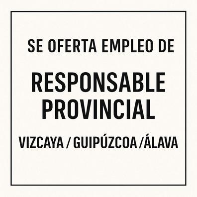 Responsable zona País Vasco.