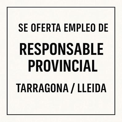 Responsable para Tarragona y LLeida