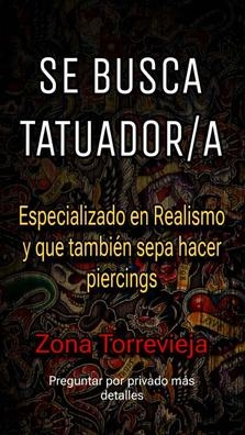 Tatuador que sepa hacer pircing