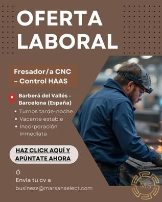 Fresador/a CNC – Control HAAS