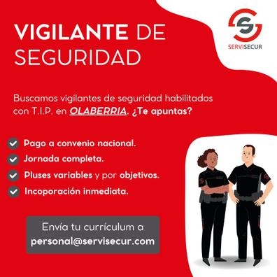VIGILANTE DE SEGURIDAD - OLABERRIA (GIP)