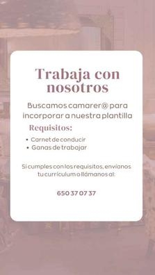 camarera / o