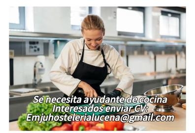se necesita cocinero