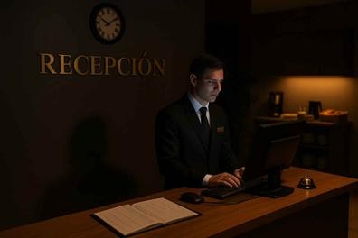 Recepción de noche