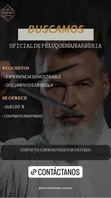 se busca barbero