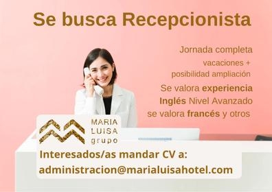 Recepcionista Hotel *** Burgos