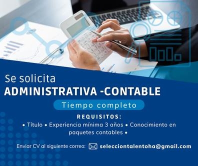 ? Oferta de Empleo: Administradora Cont