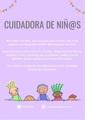 Niñera a domicilio