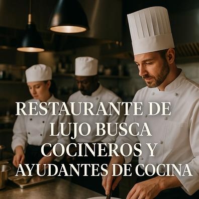 Ayudantes de cocina/ cocineros Marbella
