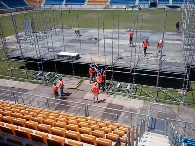 Auxiliar montaje eventos