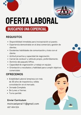 BUSCAMOS UNA COMERCIAL