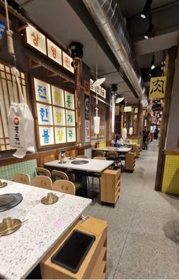 Camarero y Cocinero Restaurante Coreano