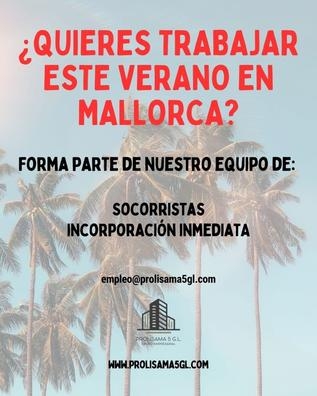 TRABAJO SOCORRISTA MALLORCA