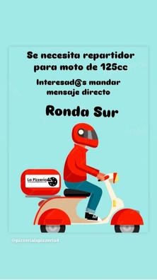 repartidor de moto 125cc