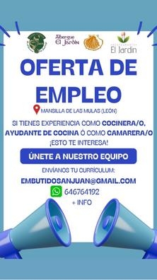 CAMARERO/A • COCINERO/A