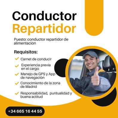 SE BUSCA CHOFER/REPARTIDOR