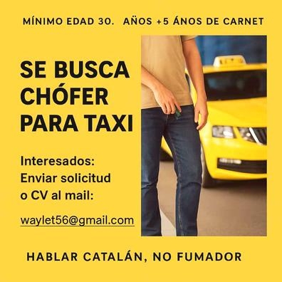 CHÓFER TAXI EN LLEIDA