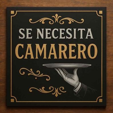 Se necesita camarero