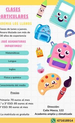 Clases particulares en Calle Masca