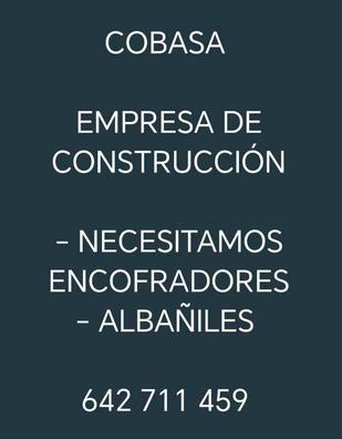 albañil 2° y Peon para trabajo en zarauz