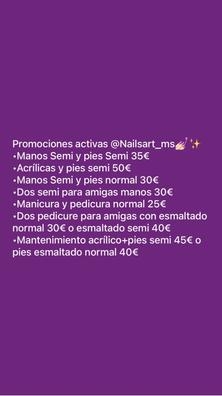 uñas a domicilio