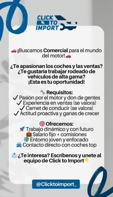 SE OFRECE EMPLEO DE COMERCIAL