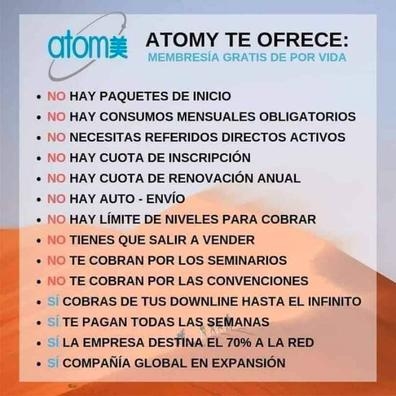 Sea miembro Atomy, trabaje desde casa