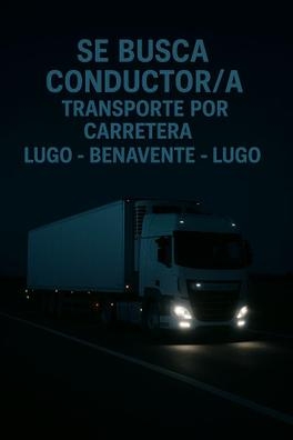 EMPLEO CONDUCTOR C+E RUTA NOCTURNA FIJA