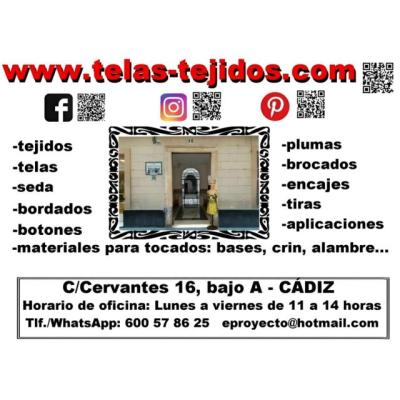 LIQUIDACIÓN DE TELAS Y TEJIDOS POR JUBILACIÓN: REBAJAS -50%